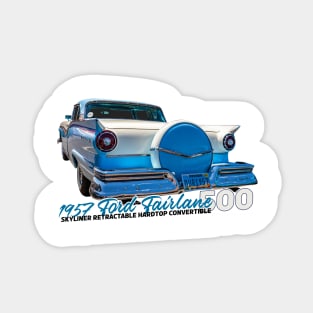 1957 Ford Fairlane 500 Skyliner Retractable Hardtop Convertible Sticker